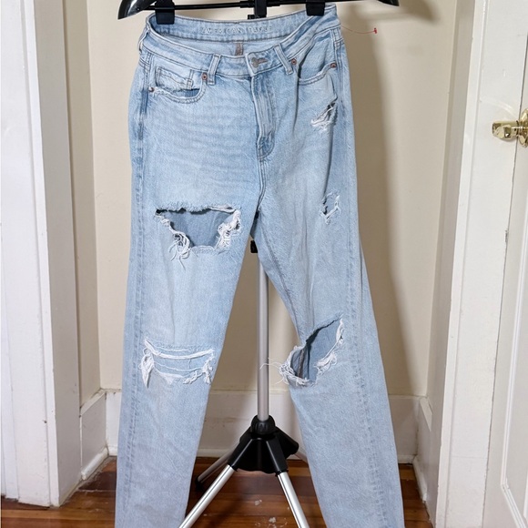 American Eagle Outfitters Denim - American Eagle Ripped straight Jeans